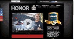 Desktop Screenshot of honorministries.org